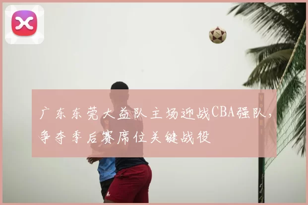 广东东莞大益队主场迎战CBA强队，争夺季后赛席位关键战役
