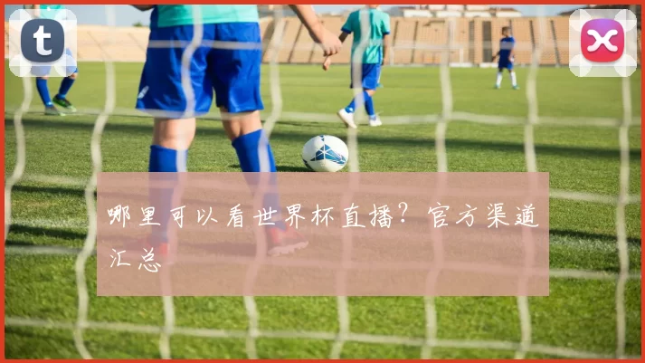 哪里可以看世界杯直播?官方渠道汇总